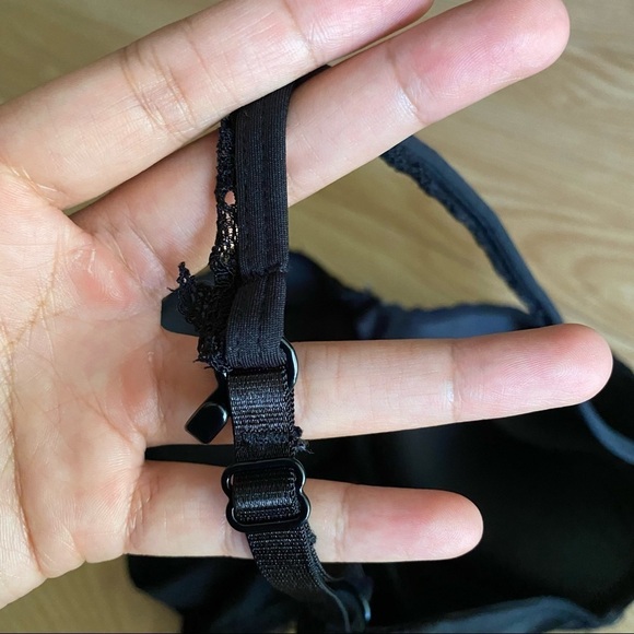 Kensie Lingerie Black Lace Trim Push Up Bra 36C - Picture 7 of 9